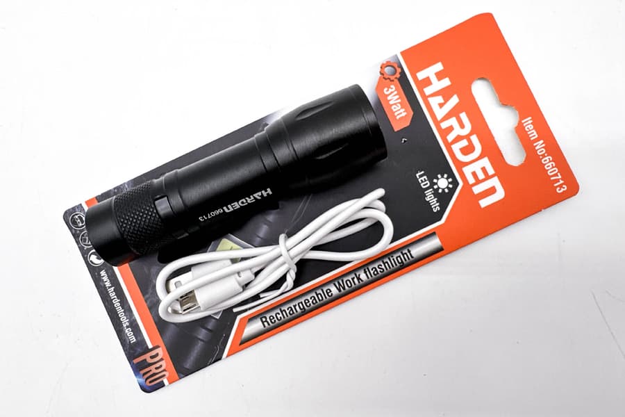 Wiederaufladbare Taschenlampe Harden 660713